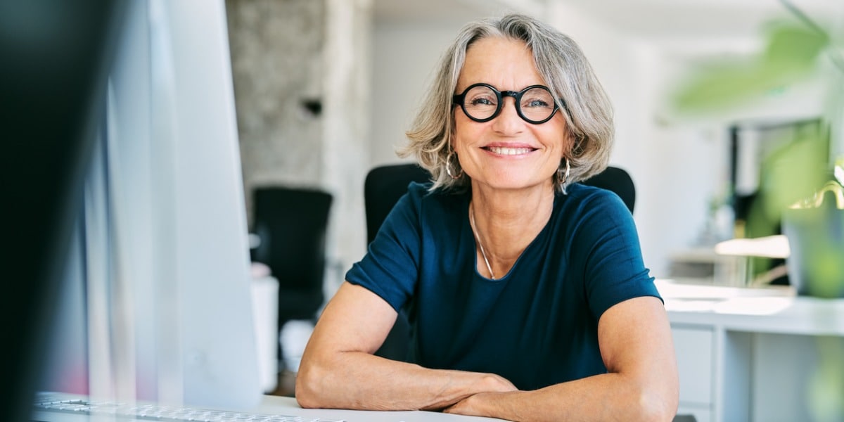 woman in office