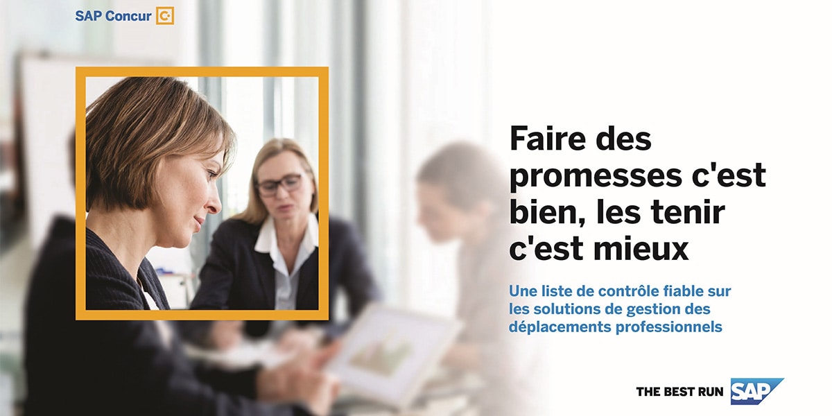 Une liste de contrôle fiable sur les solutions de gestion des déplacements professionnels