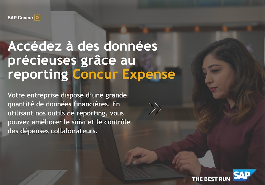 Accédez à des données précieuses grâce au reporting  Concur Expense