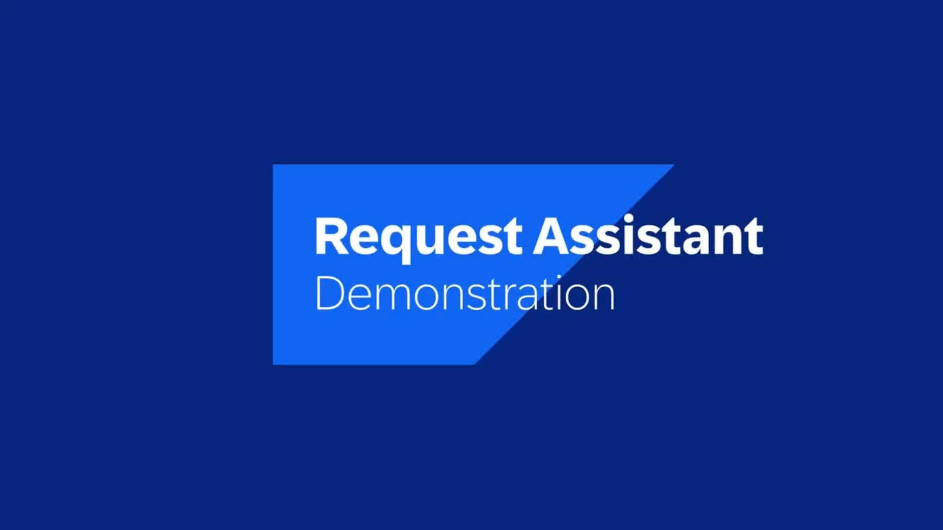 <span>Démo Request Assistant</span>
