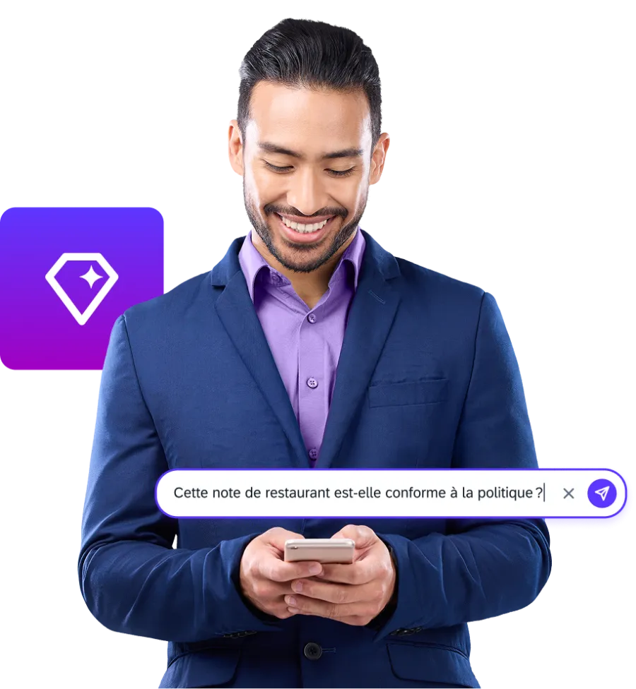 Business professional using Joule