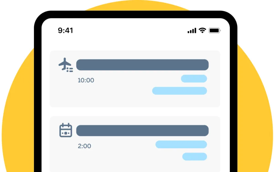 concur travel screenshot