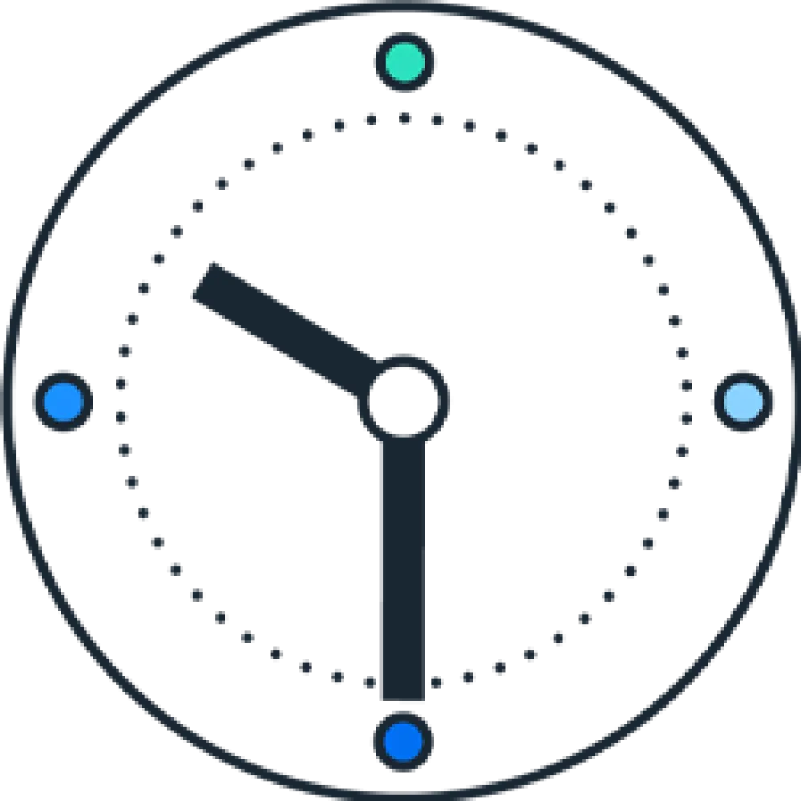Clock pictogram