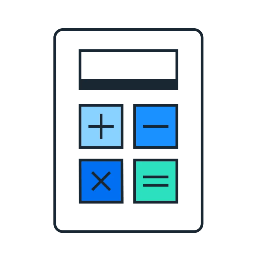 Calculation pictogram