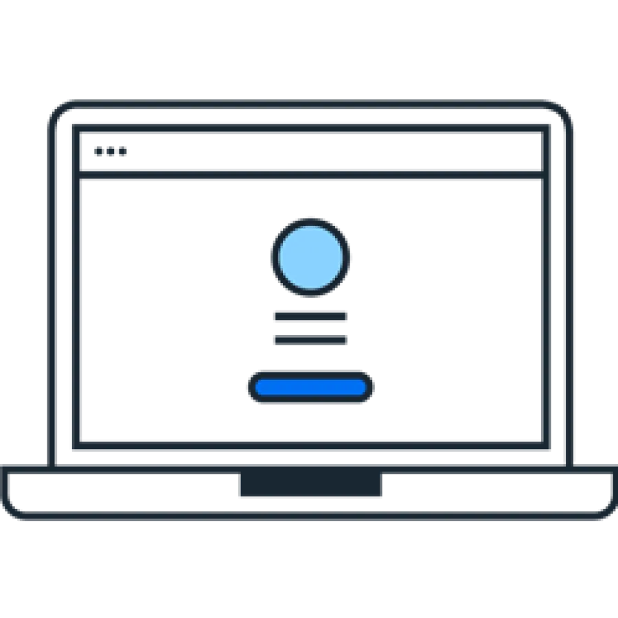 Laptop pictogram