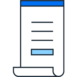 Receipt pictogram